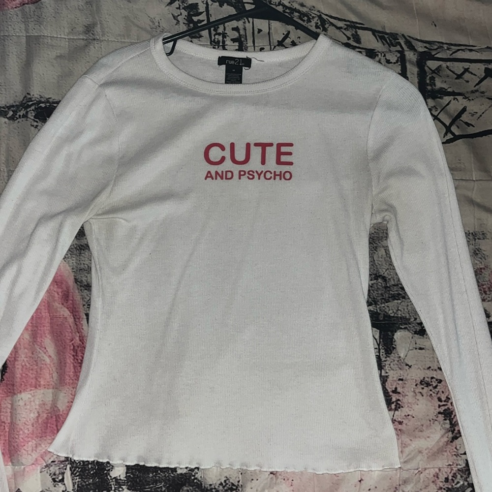 Cute And Physco Long Sleeve